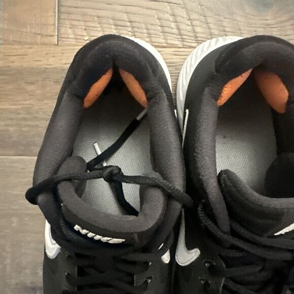 Nike Baseball Turf Cleats Men’s Sz. 8.5 Black Alpha Huarache Elite 2 TF Slo - Picture 4 of 13